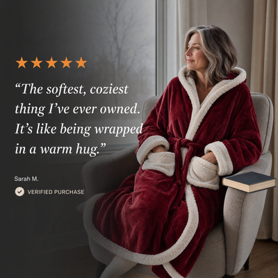 Santa Heated Wearable Blanket