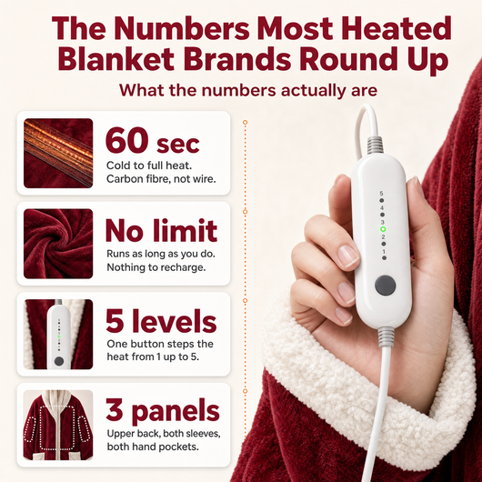 Santa Heated Wearable Blanket