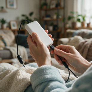 Plug it into a power bank