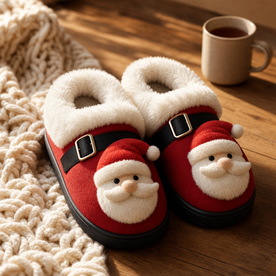 Santa Heated Slippers